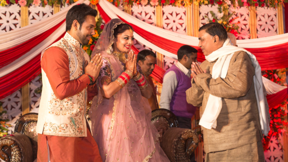 In pics: Saurabh Pandey and Zara Barring's reception 4