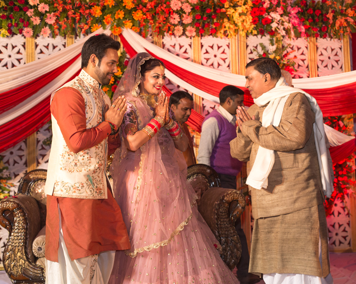 In pics: Saurabh Pandey and Zara Barring's reception 4