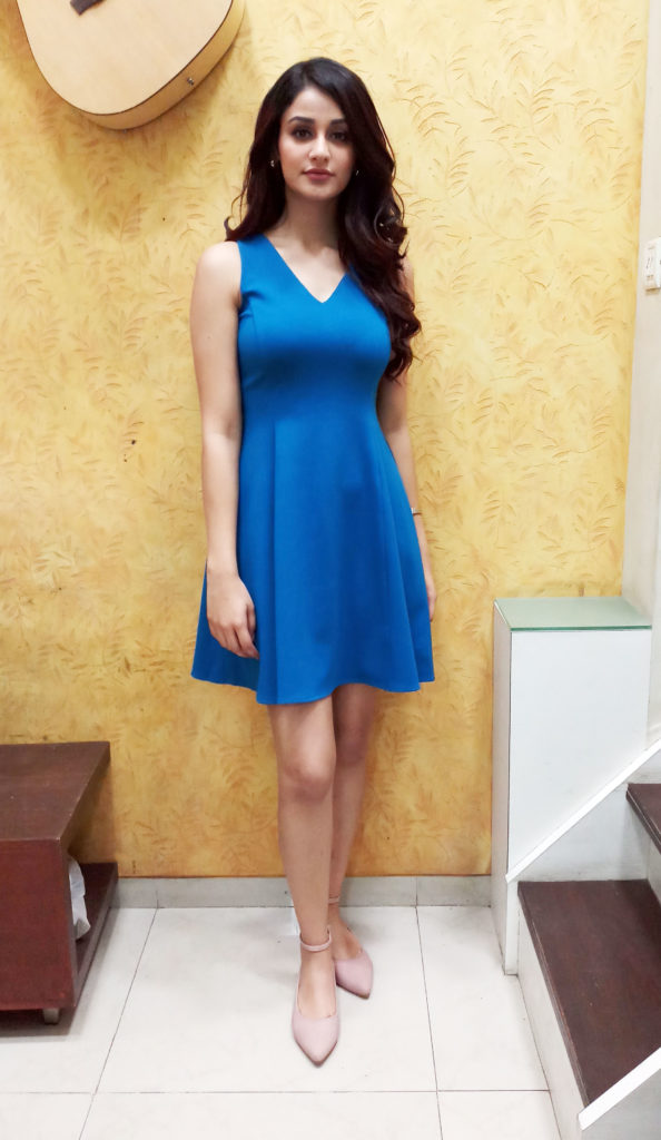 Aditi Arya poses after a fun LIVE chat with IndianWikiMedia - 4