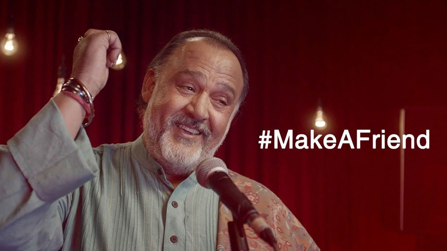 Brand Friends creates a heart touching Digital Video on ‘Make a Friend Day’ featuring Mr. Alok Nath