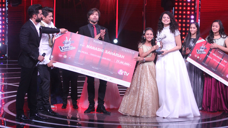 Manashi Sahariah from Coach Palak’s team crowned as the winner of The Voice India Kids Season 2