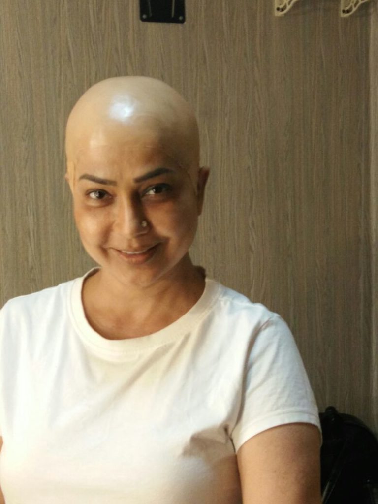 Shubhangi Latkar sports a bald look for her upcoming short