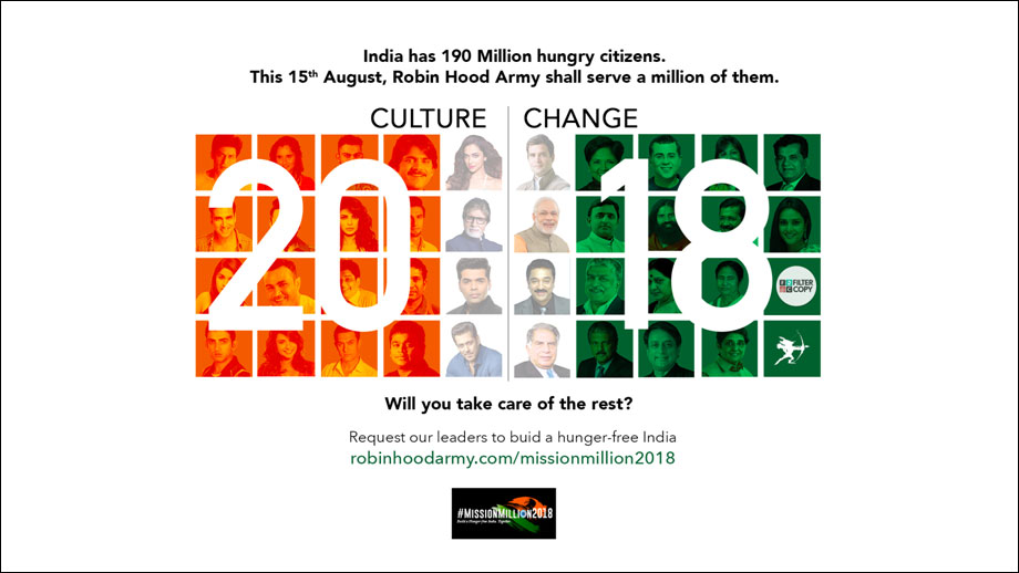 #MissionMillion2018 - Building a hunger-free India