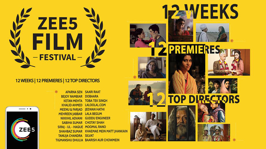 ZEE5 launches ZEE5 Film Festival