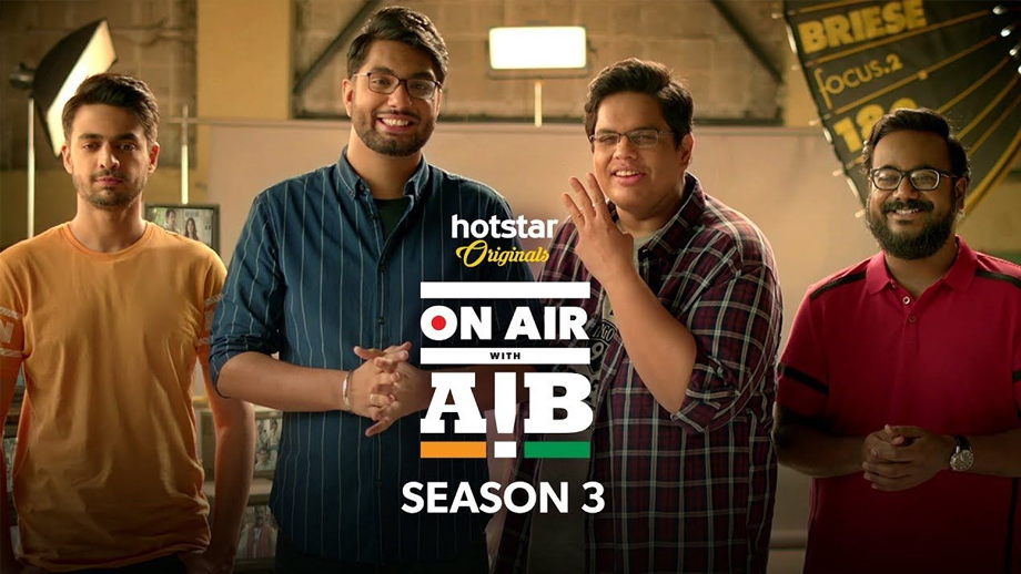 On Air with AIB Season 3 returns on Hotstar