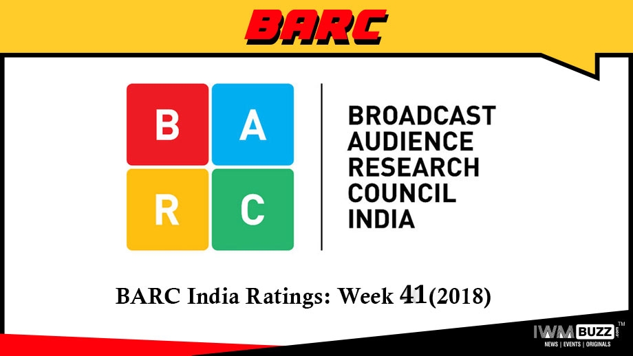 BARC India Ratings: Week 41 (2018)