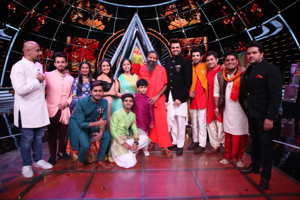 Ramdev Baba, Jawed Ali and Bappi Lahiri join Diwali special episode on Indian Idol 10 7