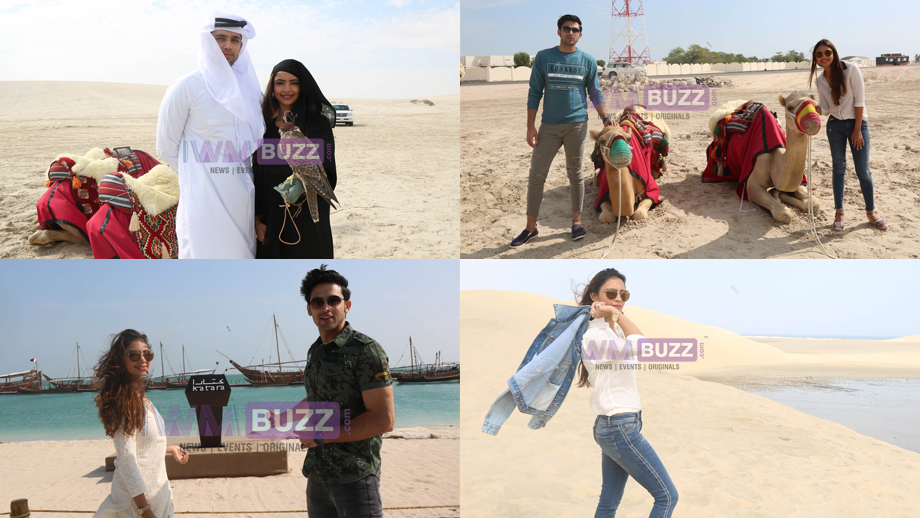 IWMBuzz Special: Reel life siblings Parth Samthaan and Pooja Banerjee holiday in Doha Qatar