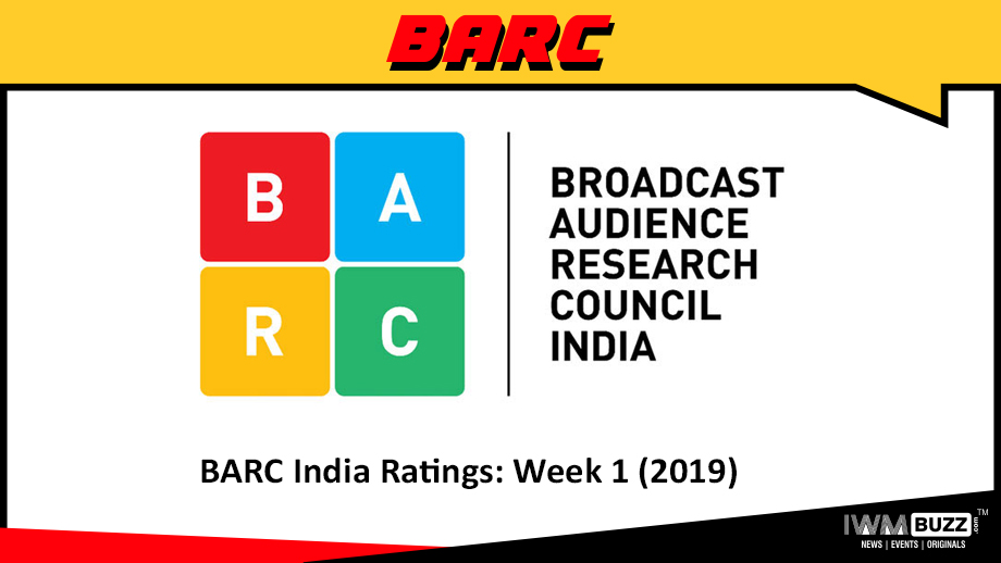 BARC India Ratings: Week 1 (2019)