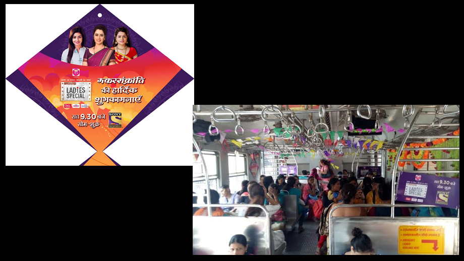 Sony Entertainment Television makes Makarsankranti memorable for the commuters of Western Railway