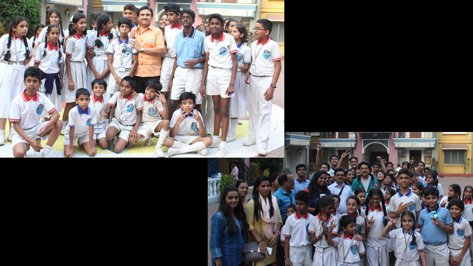 Taarak Mehta Ka Ooltah Chashmah team showers happiness on students from the school for deaf