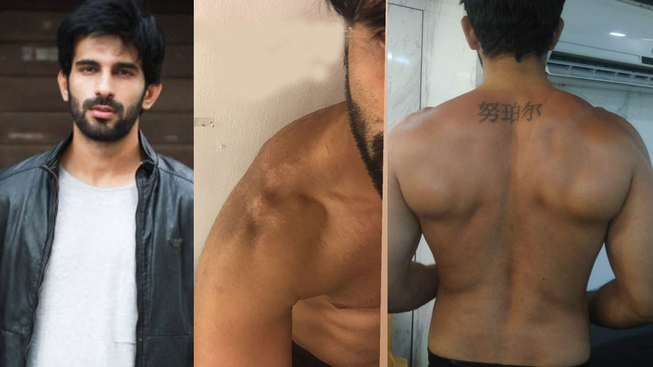 Ankit Siwach’s hot bare body sequence gives him a tanned back