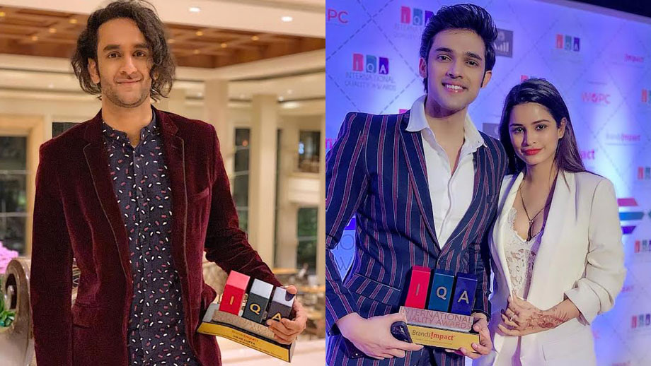Vikas Gupta and Parth Samthaan win awards