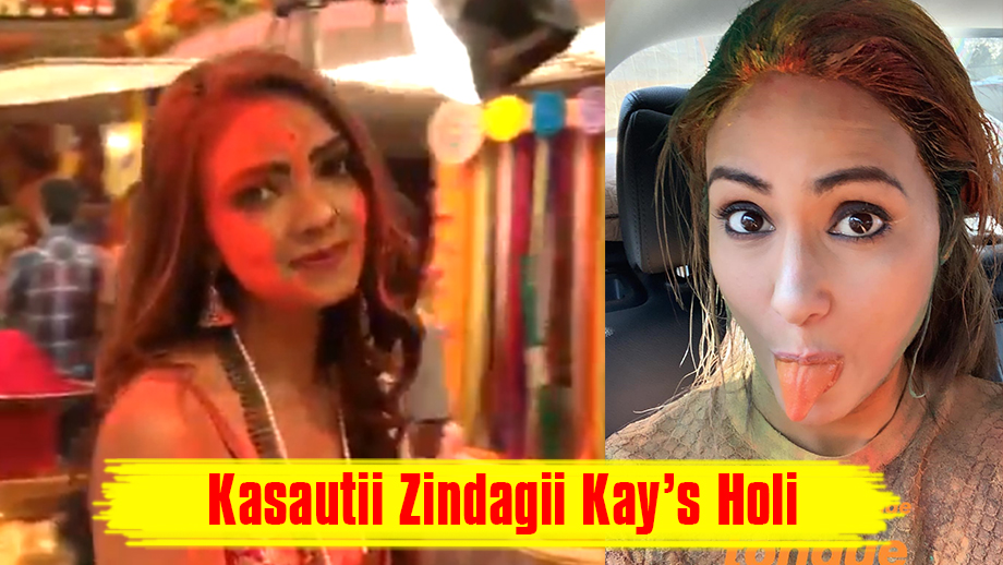 Watch Holi Special: Kasautii Zindagii Kay’s actors Parth, Erica, Hina and Pooja celebrate the festival