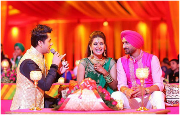 It all started when Harbhajan Singh first saw Geeta Basra in a music video 5