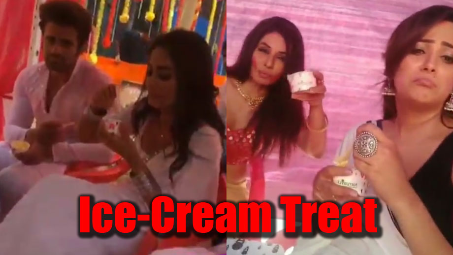 Naagin 3: Anita Hassanandani and Pearl V Puri's special ice-cream treat for the cast