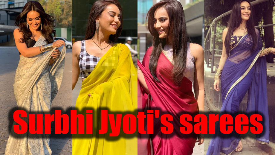 Naagin 3' Bela aka Surbhi Jyoti's sarees will give a new look to your wardrobe 11
