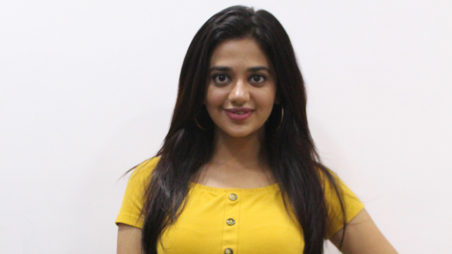 Shruti Sharma poses after a fun LIVE chat with IWMBuzz 2