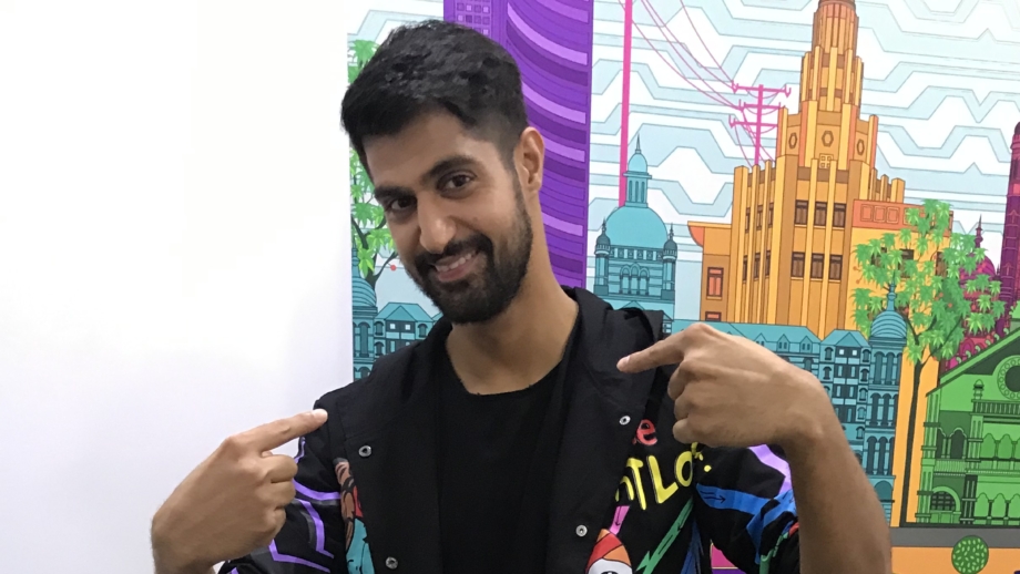 Tanuj Virwani poses after a fun LIVE chat with IWMBuzz 4