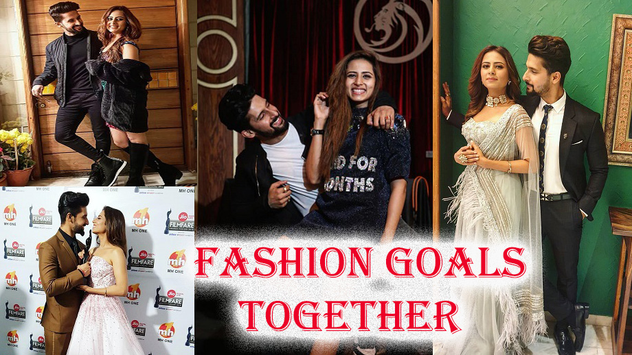 When The Stylish Jodi Ravi Dubey And Sargun Mehta Set Major Fashion Goals Together 9
