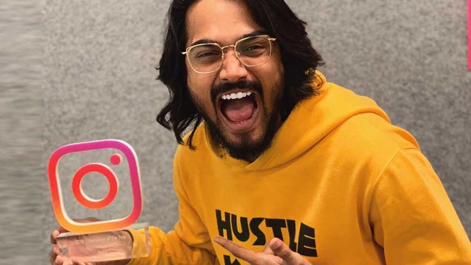 Bhuvan Bam wins ‘Entertainer Of The Year’ award at Official Instagram Awards 2019