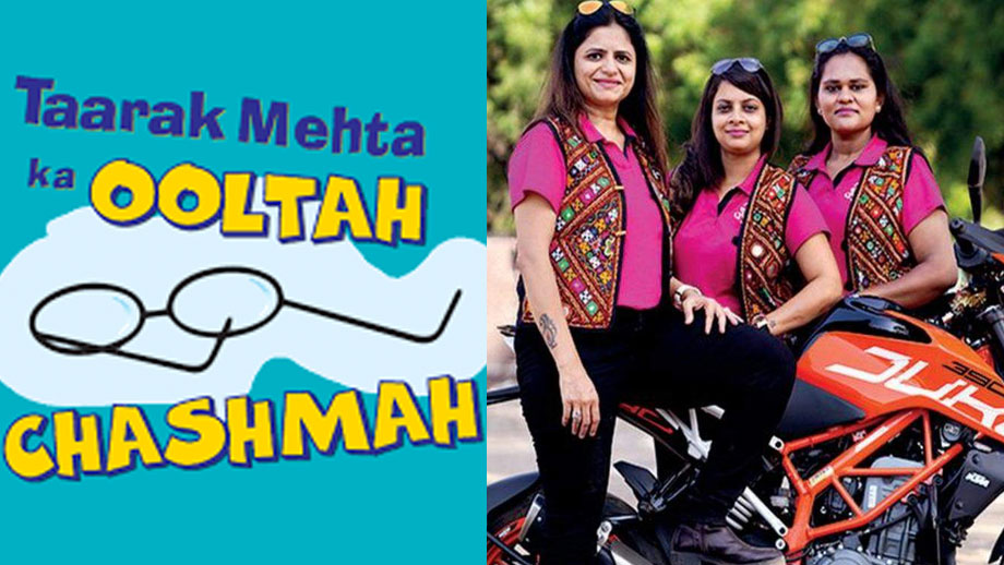 Biking Queens Dr. Sarika Mehta, Jinal Shah and Rutali Patel grace Taarak Mehta Ka Ooltah Chashmah