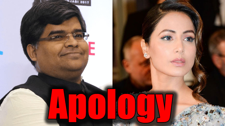 Cannes 2019: Filmfare Editor Jitesh Pillai apologizes to Hina Khan 3