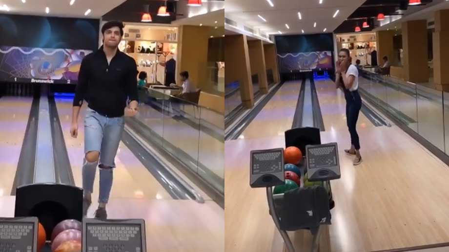 Kasautii Zindagii Kay: Erica Fernandes and Parth Samthan show off their Bowling skills