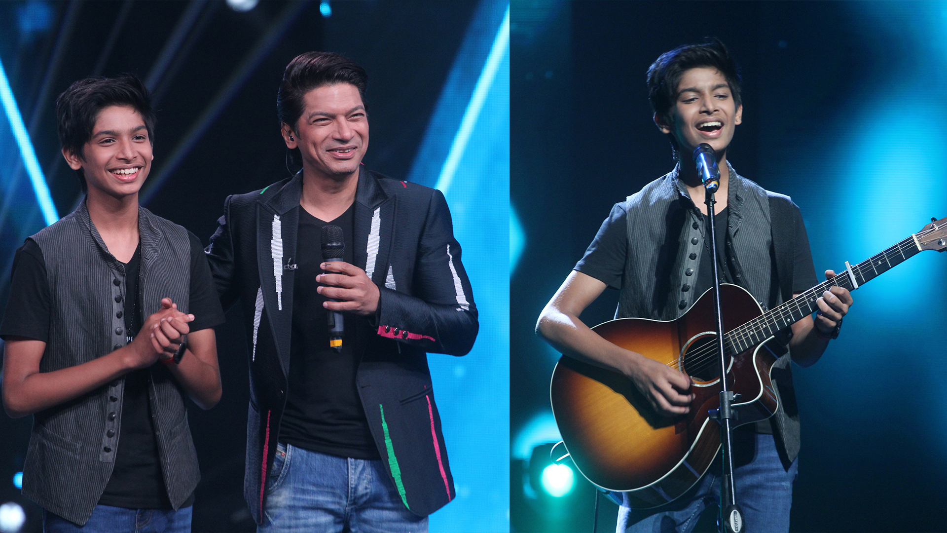 Shaan’s son dazzles on the stage of Sa Re Ga Ma Pa L’il Champs