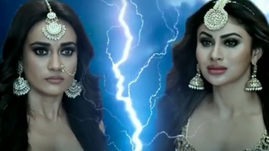 Surbhi and Mouni rehearse for Naagin 3 finale dance