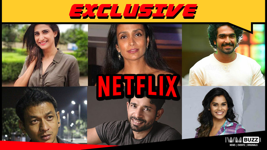 Aahana, Suchitra, Siddharth, Manjiri, Vineet and Krishna Bisht in Netflix Original series Betaal 1