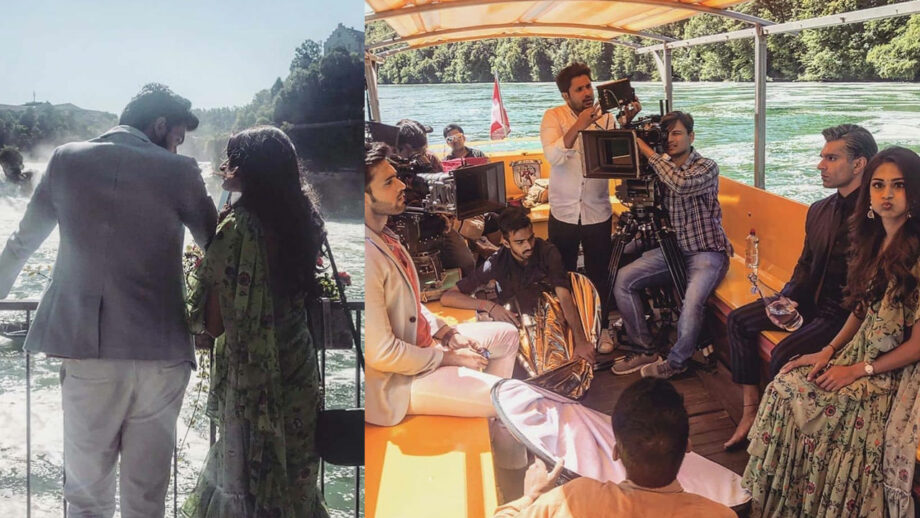 Check out behind the scenes pics and videos of Kasautii Zindagii Kay Switzerland shoot