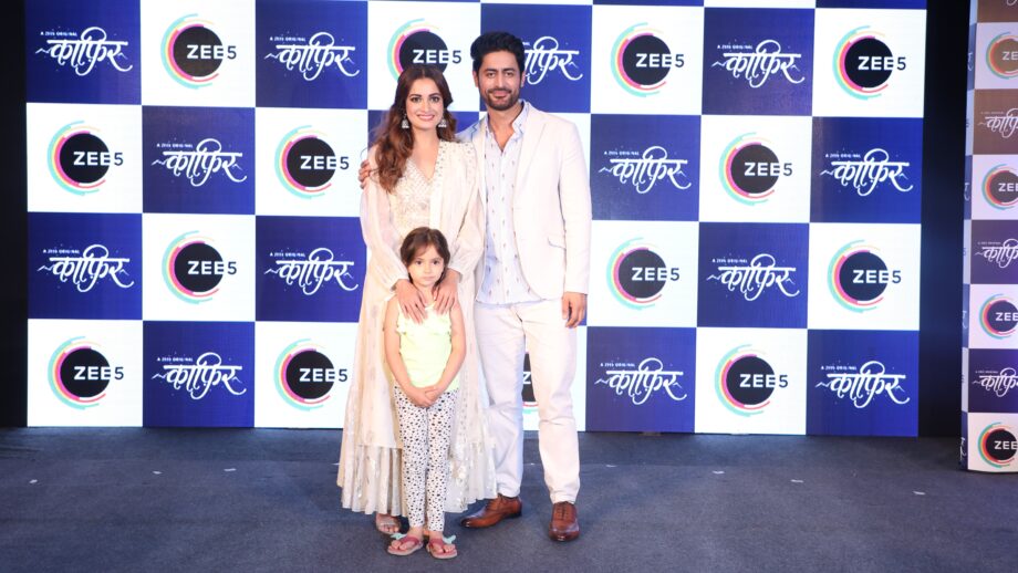 Dia Mirza and Mohit Raina at the launch of ZEE5 Original Kaafir 3