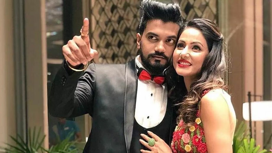 Hina Khan and Rocky Jaiswal are the rocking couple in town