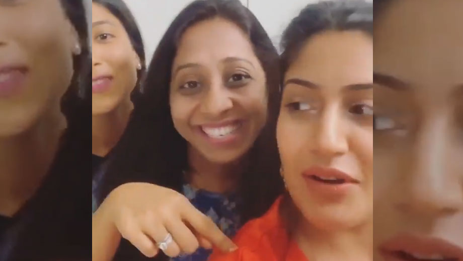 Ishqbaaaz star Surbhi Chandna had a reunion with her college friends