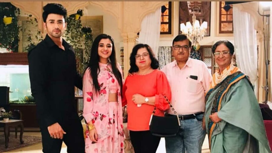 Nishant Singh Malkani's parents visit Guddan Tumse Na Ho Payega set