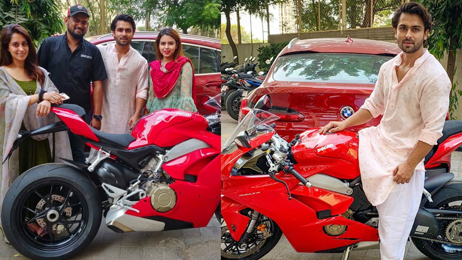 Shoaib Ibrahim is proud owner of a Ducati bike