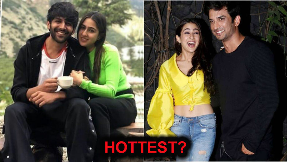 Sushant Singh Rajput vs Kartik Aaryan: Who looks the hottest with Sara Ali Khan?
