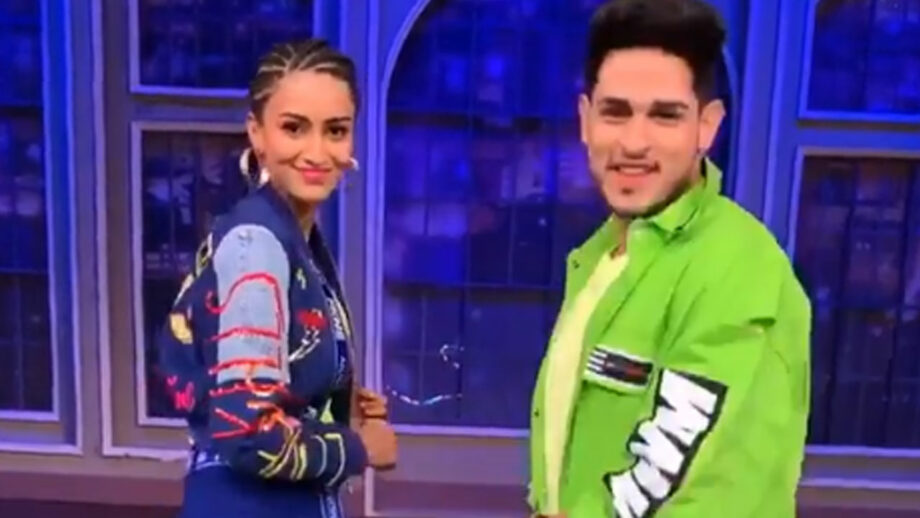 Erica Fernandes and Priyank Sharma show off their swag on Colors show