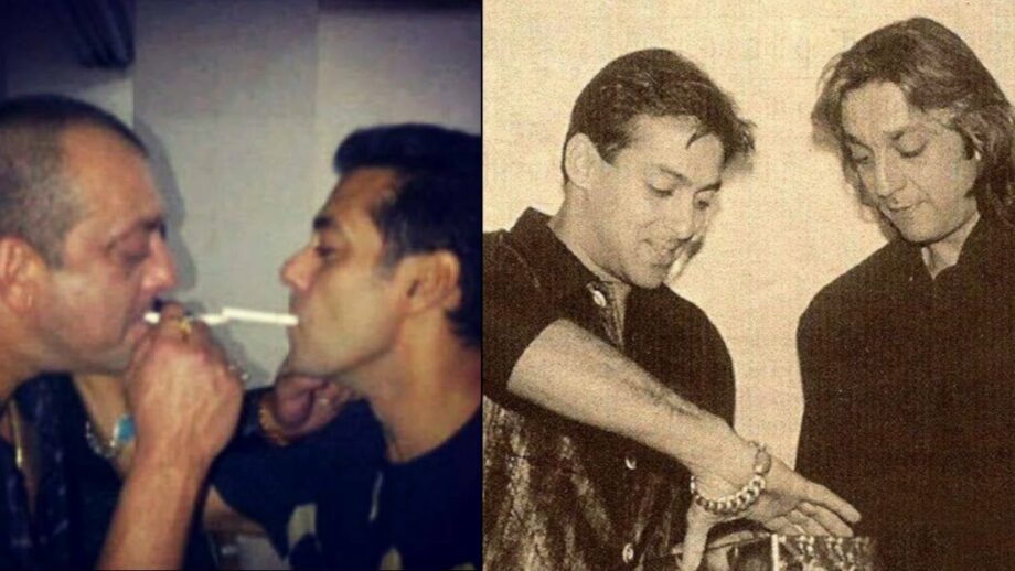 Major birthday throwback: Salman Khan shares a bromance picture with Sanjay Dutt