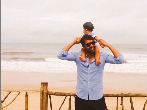 Pictures that prove Shabir Ahluwalia is just as sweet a dad in real life as in Kumkum Bhagya 2