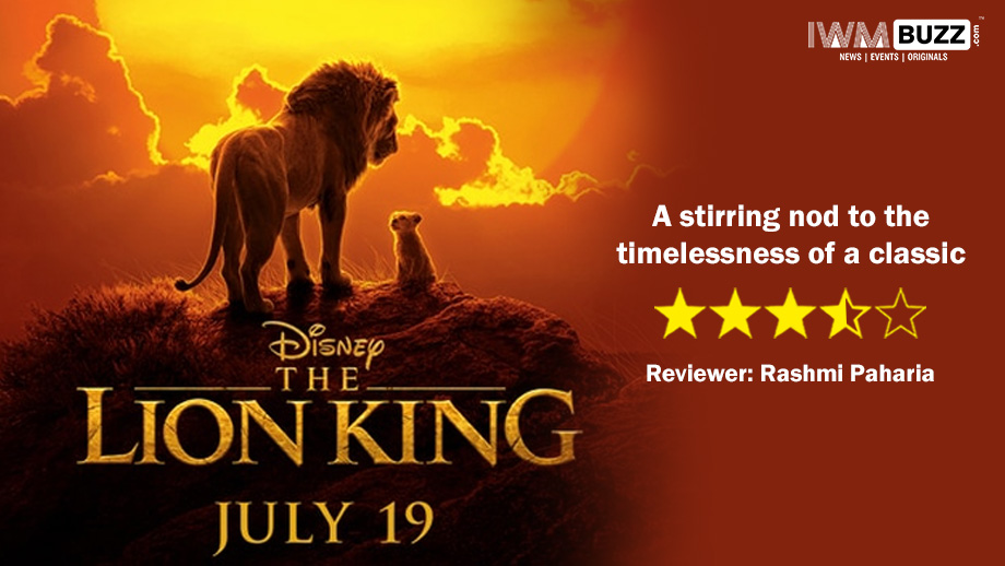 Review of The Lion King: A stirring nod to the timelessness of a classic