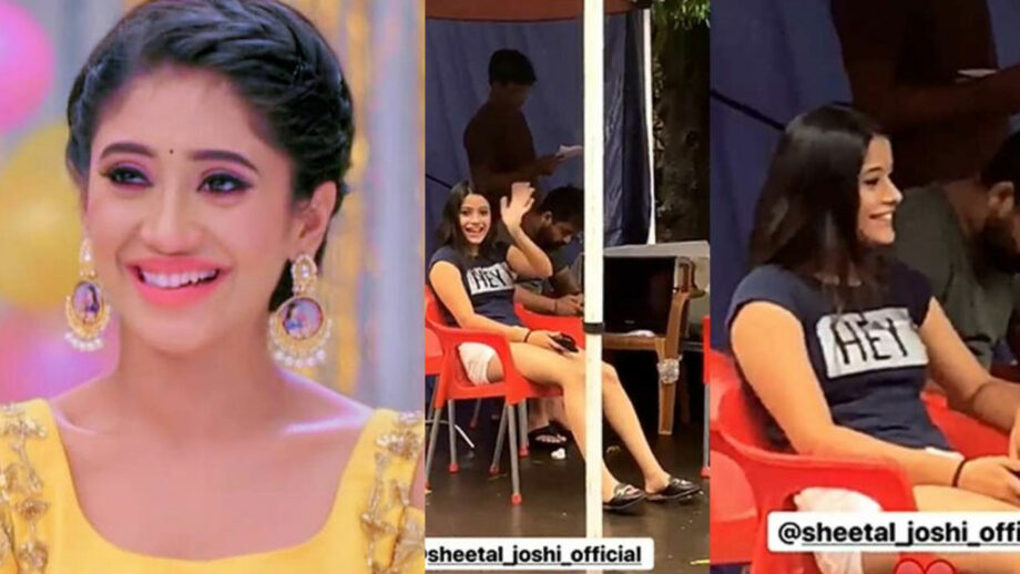 Shivangi Joshi gets a surprise visitor on Yeh Rishta Kya Kehlata Hai set 1