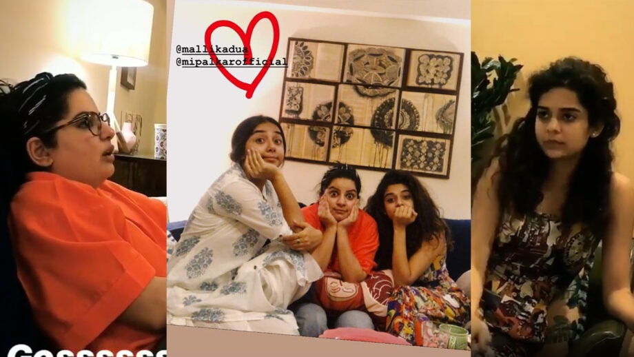 The gossip girls: Prajakta Koli, Mallika Dua and Mithila Palkar