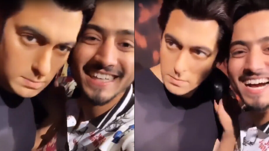 When Faisu met Salman Khan at Madame Tussauds