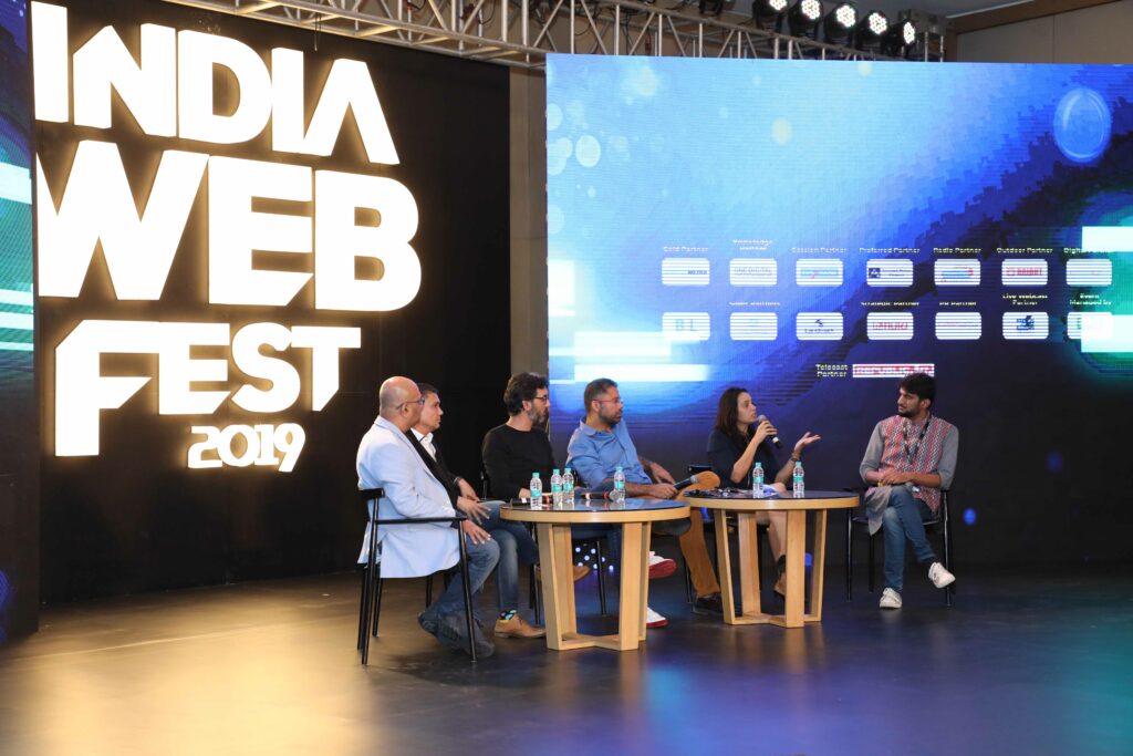 Watch Now: Session with Vineet Kanabar, Divya Dixit, Manav Sethi, Abhishek Joshi, Amogh Dusad, Nirav Shah at India Web Fest 2019 - 3