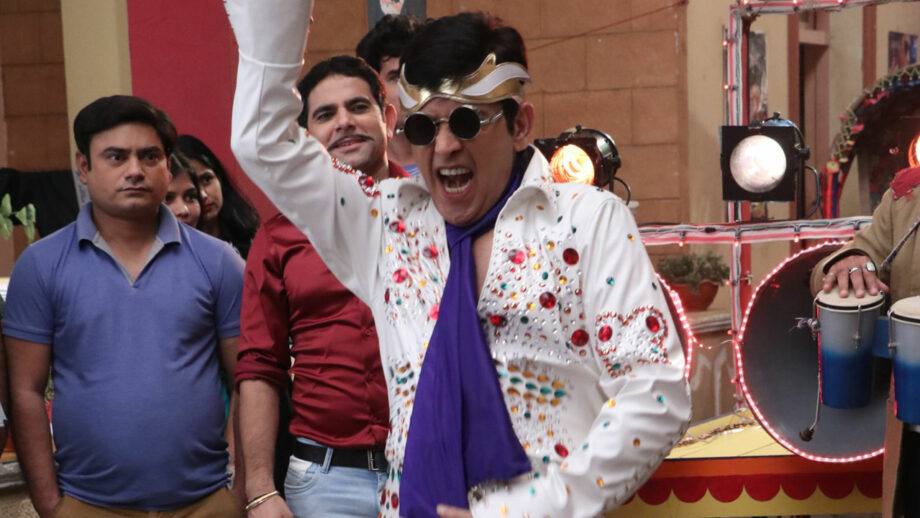Bhabiji Ghar Par Hain: Aashif Sheikh reprises Mithun Chakraborty's look from Disco Dancer 8