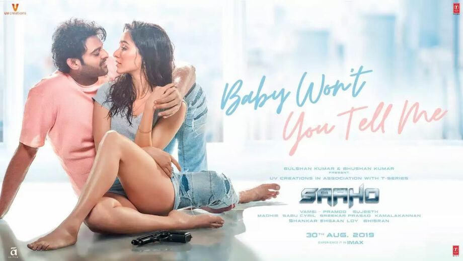 Check out the latest romantic symphony 'Baby Won't You Tell Me' from Saaho
