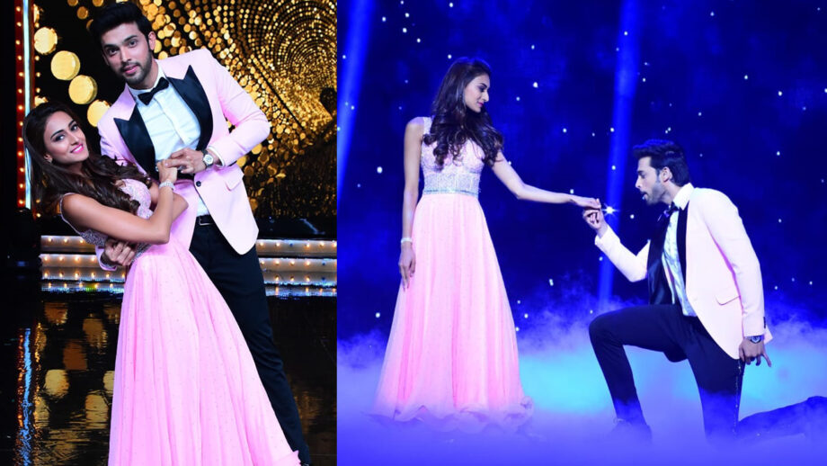 Erica and I were super exicted and nervous to perform in Nach Baliye 9: Parth Samthaan