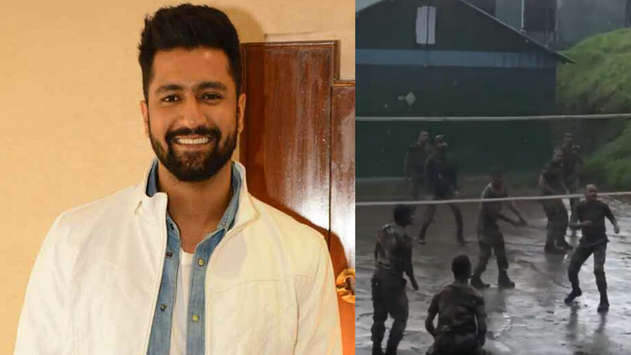 Game time: Here's how Vicky Kaushal got into basketball mode with Indian Army jawans